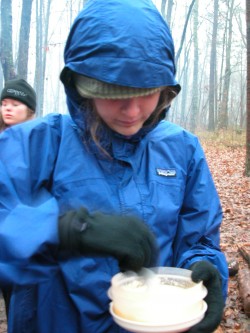 amy with bowl