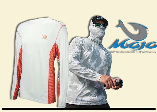 Mojo Sportswear Fishing Apparel - Pack and Paddle