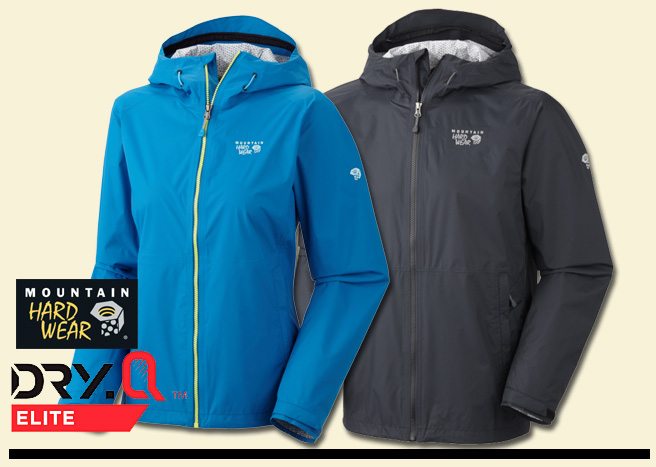 mountain hardwear dry q rain jacket