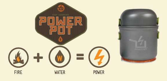 The PowerPot Thermoelectric Generator Pack & Paddle