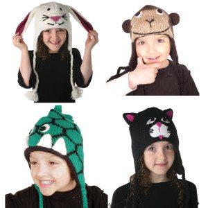 Animal Hats by Nirvanna Designs