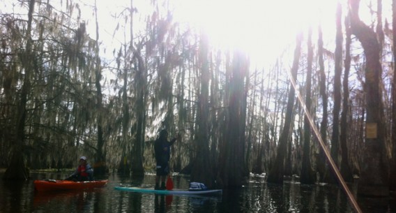 Morning Paddle at Lake Martin Feb 2014 Pack & Paddle