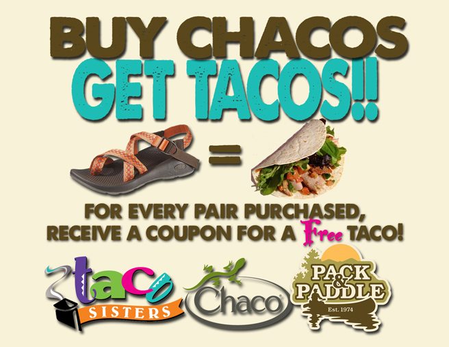 Chaco Taco Pack & Paddle