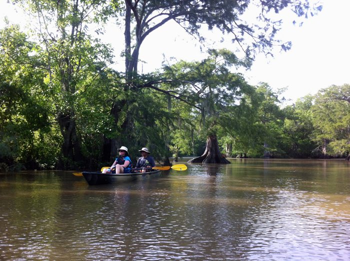 Bayou Grand Gueule Paddle July 2014
