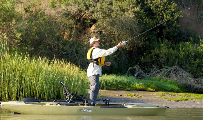 Downrigger set up for a Hobie Pro Angler 