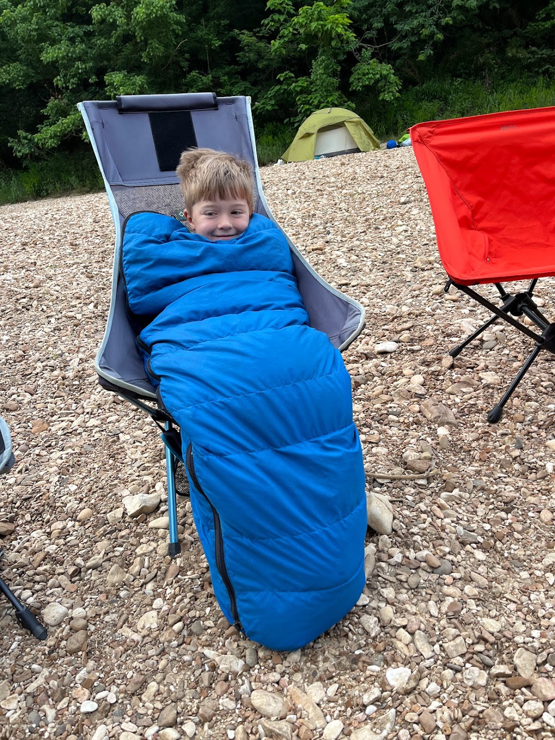 chairsleepingbag Pack and Paddle